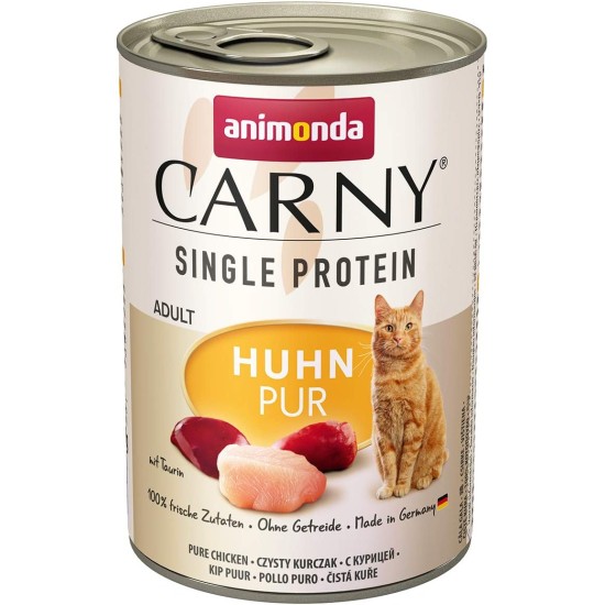 animonda Carny Single Protein Adult Cat Food, Wet, for Cats. animonda Carny Single Protein Adult Cat Food, Wet, for Cats.