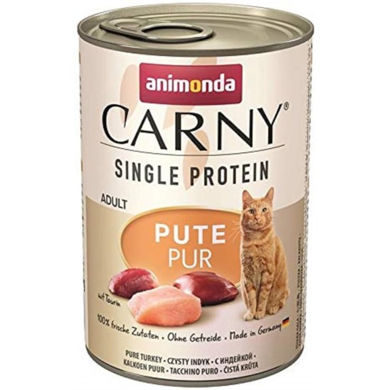 animonda Carny Single Protein Adult Cat Food, Wet, for Cats. animonda Carny Single Protein Adult Cat Food, Wet, for Cats.