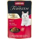 animonda Vom Feinsten Adult Cat Food, Wet Food for Adult Cats, Fine Fillets, with Veal + Chicken Fillet, 18 x 85 g animonda Vom Feinsten Adult Cat Food, Wet Food for Adult Cats, Fine Fillets, with Veal + Chicken Fillet, 18 x 85 g