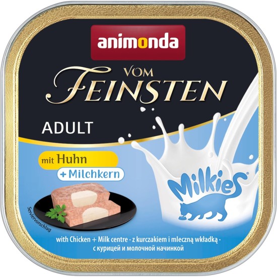 animonda Vom Feinsten Adult Fish & Meat Variety (32 x 100 g), Wet Food for Adult Cats, Cat Food without Grains and Sugar, Fine Piece Pies animonda Vom Feinsten Adult Fish & Meat Variety (32 x 100 g), Wet Food for Adult Cats, Cat Food without Grains and Sugar, Fine Piece Pies
