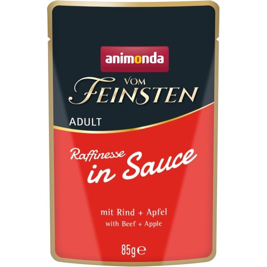 animonda Vom Feinsten Kitten Sophistication in Sauce, Wet Kitten Food for Growing Kittens, Cat Food in Sauce without Grains and Sugar, Practical Portion Bags, Mixpack (24 x 85 g) animonda Vom Feinsten Kitten Sophistication in Sauce, Wet Kitten Food for Growing Kittens, Cat Food in Sauce without Grains and Sugar, Practical Portion Bags, Mixpack (24 x 85 g)