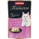 animonda vom Feinsten Cat Snack Cream (6 x 15 g), Delicious Cat Snack with Liver Sausage + Garden Vegetables in Practical Fresh Bags