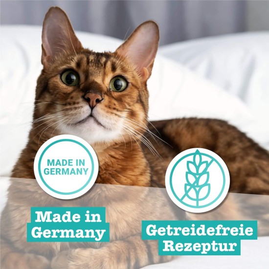catz finefood N° 21 Wild & Redfish Feinkost Wet Cat Food, Refined with Potato and Blueberry, 6 x 800 g Tins catz finefood N° 21 Wild & Redfish Feinkost Wet Cat Food, Refined with Potato and Blueberry, 6 x 800 g Tins