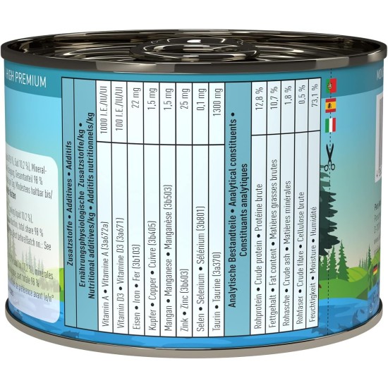 catz finefood Organic Cat Food Mix Package - 6 x 85 g - Wet Food for Cats - N° 513, 511, 509, 507, 505 & 503 Without Cereals & Added Sugar (0.51 kg) catz finefood Organic Cat Food Mix Package - 6 x 85 g - Wet Food for Cats - N° 513, 511, 509, 507, 505 & 503 Without Cereals & Added Sugar (0.51 kg)