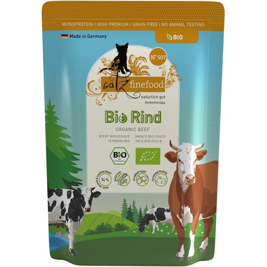catz finefood Organic Cat Food Mix Package - 6 x 85 g - Wet Food for Cats - N° 513, 511, 509, 507, 505 & 503 Without Cereals & Added Sugar (0.51 kg) catz finefood Organic Cat Food Mix Package - 6 x 85 g - Wet Food for Cats - N° 513, 511, 509, 507, 505 & 503 Without Cereals & Added Sugar (0.51 kg)