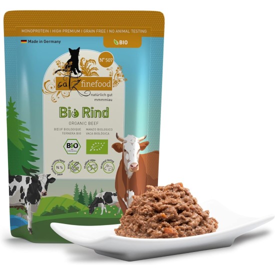 catz finefood Organic Cat Food Mix Package - 6 x 85 g - Wet Food for Cats - N° 513, 511, 509, 507, 505 & 503 Without Cereals & Added Sugar (0.51 kg) catz finefood Organic Cat Food Mix Package - 6 x 85 g - Wet Food for Cats - N° 513, 511, 509, 507, 505 & 503 Without Cereals & Added Sugar (0.51 kg)