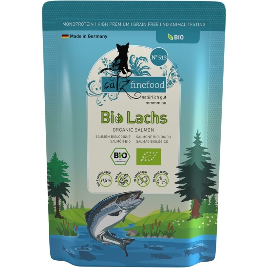 catz finefood Organic Cat Food Mix Package - 6 x 85 g - Wet Food for Cats - N° 513, 511, 509, 507, 505 & 503 Without Cereals & Added Sugar (0.51 kg) catz finefood Organic Cat Food Mix Package - 6 x 85 g - Wet Food for Cats - N° 513, 511, 509, 507, 505 & 503 Without Cereals & Added Sugar (0.51 kg)