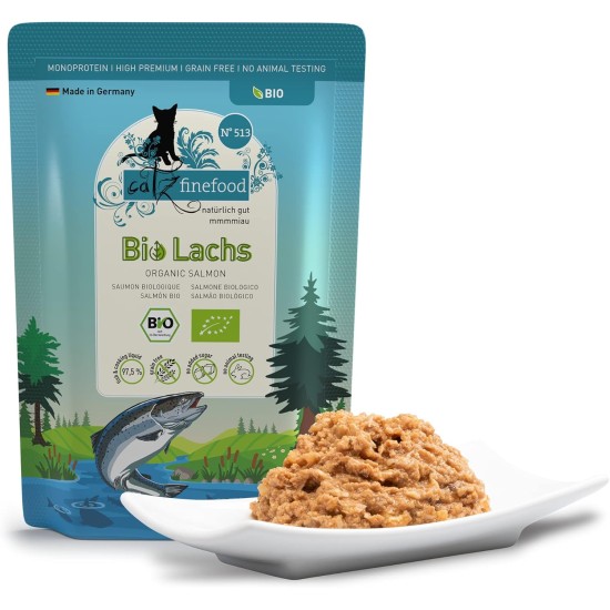 catz finefood Organic Cat Food Mix Package - 6 x 85 g - Wet Food for Cats - N° 513, 511, 509, 507, 505 & 503 Without Cereals & Added Sugar (0.51 kg) catz finefood Organic Cat Food Mix Package - 6 x 85 g - Wet Food for Cats - N° 513, 511, 509, 507, 505 & 503 Without Cereals & Added Sugar (0.51 kg)