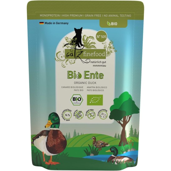 catz finefood Organic Cat Food Mix Package - 6 x 85 g - Wet Food for Cats - N° 513, 511, 509, 507, 505 & 503 Without Cereals & Added Sugar (0.51 kg) catz finefood Organic Cat Food Mix Package - 6 x 85 g - Wet Food for Cats - N° 513, 511, 509, 507, 505 & 503 Without Cereals & Added Sugar (0.51 kg)