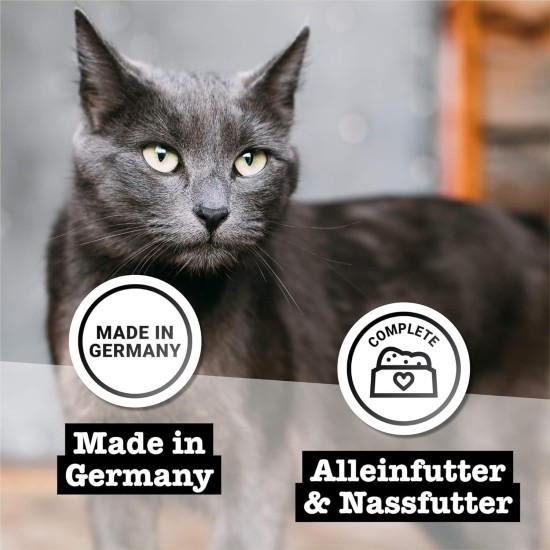 catz finefood Purrrr Collection I - Monoprotein Wet Cat Food - Grain-Free, Sugar-Free, Hypoallergenic - High Meat Content - Multipack Wet Food for Cats - in Bag, 85 g (Pack of 12) catz finefood Purrrr Collection I - Monoprotein Wet Cat Food - Grain-Free, Sugar-Free, Hypoallergenic - High Meat Content - Multipack Wet Food for Cats - in Bag, 85 g (Pack of 12)