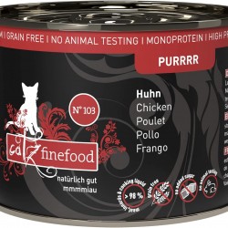 catz finefood Purrrr Monoprotein Wet Cat Food, Kangaroo, Chicken, Salmon, Lamb, Sheep and Pork, 6 Cans Variety Pure or Multipack, 190 g - 200 g catz finefood Purrrr Monoprotein Wet Cat Food, Kangaroo, Chicken, Salmon, Lamb, Sheep and Pork, 6 Cans Variety Pure or Multipack, 190 g - 200 g