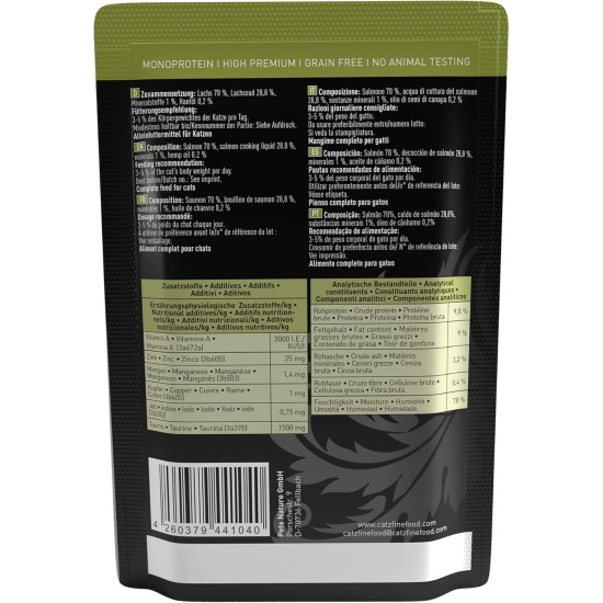 catz finefood Purrrr Monoprotein Wet Cat Food, Kangaroo, Chicken, Salmon, Lamb, Sheep and Pork, 6 Cans Variety Pure or Multipack, 190 g - 200 g catz finefood Purrrr Monoprotein Wet Cat Food, Kangaroo, Chicken, Salmon, Lamb, Sheep and Pork, 6 Cans Variety Pure or Multipack, 190 g - 200 g