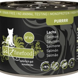 catz finefood Purrrr Monoprotein Wet Cat Food, Kangaroo, Chicken, Salmon, Lamb, Sheep and Pork, 6 Cans Variety Pure or Multipack, 190 g - 200 g catz finefood Purrrr Monoprotein Wet Cat Food, Kangaroo, Chicken, Salmon, Lamb, Sheep and Pork, 6 Cans Variety Pure or Multipack, 190 g - 200 g