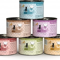 catz finefood Ragout Mix Pack Wet Cat Food - Delicatessen Wet Food for Cats in Sauce without Grain and Sugar with High Meat Content, 6 x 190 g Tin catz finefood Ragout Mix Pack Wet Cat Food - Delicatessen Wet Food for Cats in Sauce without Grain and Sugar with High Meat Content, 6 x 190 g Tin