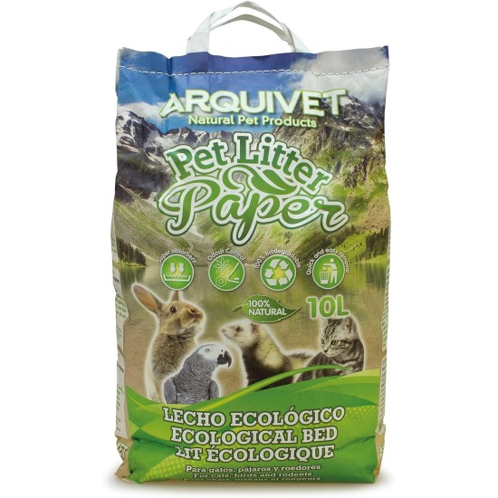 Arquivet 8435117840003 Pet Litter Paper 10L Arquivet 8435117840003 Pet Litter Paper 10L