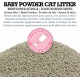 Baby Powder Cat Litter 5 Kg - 100% natürliches Talkumpuder duftendes Klumpstreu für Katzen - Katzenstreu - Saugfähigkeit - Hilft Gerüche und Bakterien zu beseitigen Baby Powder Cat Litter 5 Kg - 100% natürliches Talkumpuder duftendes Klumpstreu für Katzen - Katzenstreu - Saugfähigkeit - Hilft Gerüche und Bakterien zu beseitigen