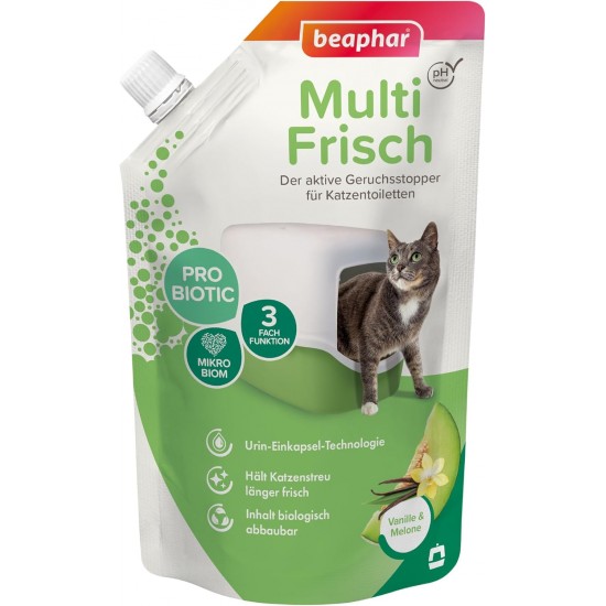 Beaphar Odour Absorber - Concentrated Granules for Cat Litter - Neutralises Bad Odours - Leaves a Pleasant Fragrance (Vanilla Melon) - 400g - Up to 4 Months Use Beaphar Odour Absorber - Concentrated Granules for Cat Litter - Neutralises Bad Odours - Leaves a Pleasant Fragrance (Vanilla Melon) - 400g - Up to 4 Months Use