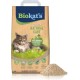 Biokat's Natural Care - Fine Clumping Cat Litter Made from Renewable and Compostable Plant Fibres - 1 Bag (1 x 8 L)