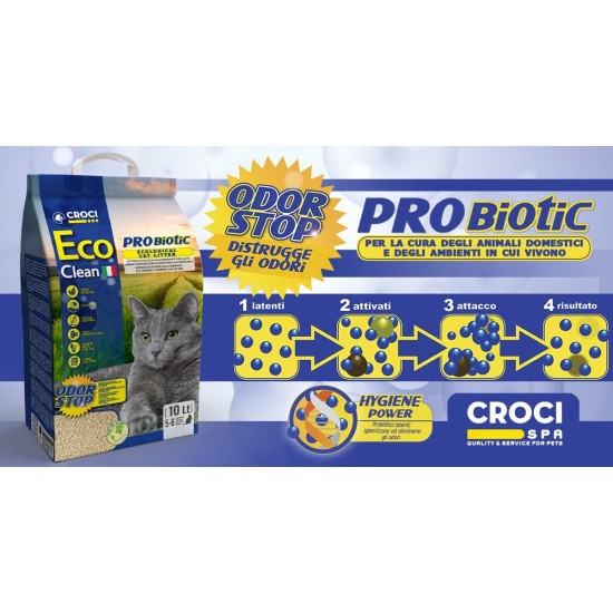 CROCI Cat Litter Eco Clean, 10 Litre CROCI Cat Litter Eco Clean, 10 Litre