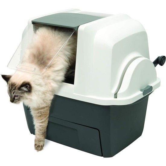 Catit Smart Sift Self-Cleaning Cat Litter Tray, grey Catit Smart Sift Self-Cleaning Cat Litter Tray, grey