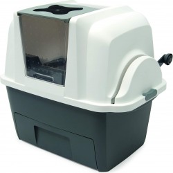 Catit Smart Sift Self-Cleaning Cat Litter Tray, grey Catit Smart Sift Self-Cleaning Cat Litter Tray, grey