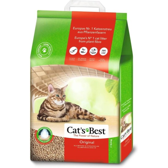 Cat's Best, Oeko Plus Cat Litter, 20 l Cat's Best, Oeko Plus Cat Litter, 20 l