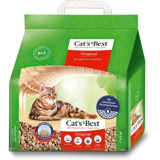 Cat's Best, Oeko Plus Cat Litter, 20 l Cat's Best, Oeko Plus Cat Litter, 20 l