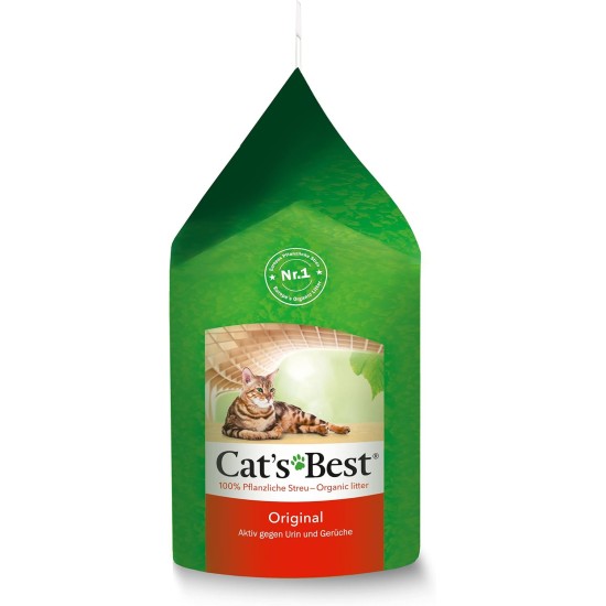 Cat's Best, Oeko Plus Cat Litter, 20 l Cat's Best, Oeko Plus Cat Litter, 20 l