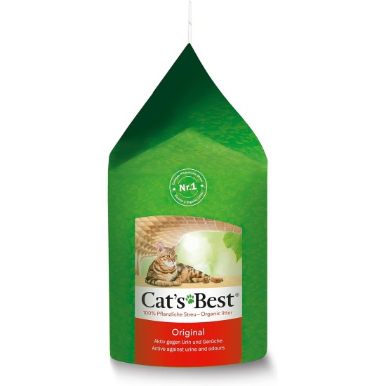 Cat's Best, Oeko Plus Cat Litter, 20 l Cat's Best, Oeko Plus Cat Litter, 20 l
