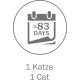 Cat's Best Sensitive 100% Plant-Based Cat Litter, Firm Clumping and Antibacterial Made from Refined Active Wood Fibres - Specially Designed for Sensitive Cats, 7.2kg/20L Cat's Best Sensitive 100% Plant-Based Cat Litter, Firm Clumping and Antibacterial Made from Refined Active Wood Fibres - Specially Designed for Sensitive Cats, 7.2kg/20L