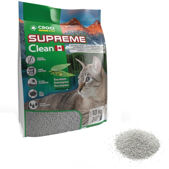 Croci Supreme Clean Eucalyptus 10 kg - 9100 g Croci Supreme Clean Eucalyptus 10 kg - 9100 g