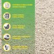 Croci Tofu Clean Litter 10L - Clumping Cat Litter, Biodegradable, Flushes in the Toilet, 100% Plant-Based, Durable Odour Resistant Sand Croci Tofu Clean Litter 10L - Clumping Cat Litter, Biodegradable, Flushes in the Toilet, 100% Plant-Based, Durable Odour Resistant Sand