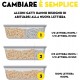 Croci Tofu Clean Litter 10L - Clumping Cat Litter, Biodegradable, Flushes in the Toilet, 100% Plant-Based, Durable Odour Resistant Sand Croci Tofu Clean Litter 10L - Clumping Cat Litter, Biodegradable, Flushes in the Toilet, 100% Plant-Based, Durable Odour Resistant Sand