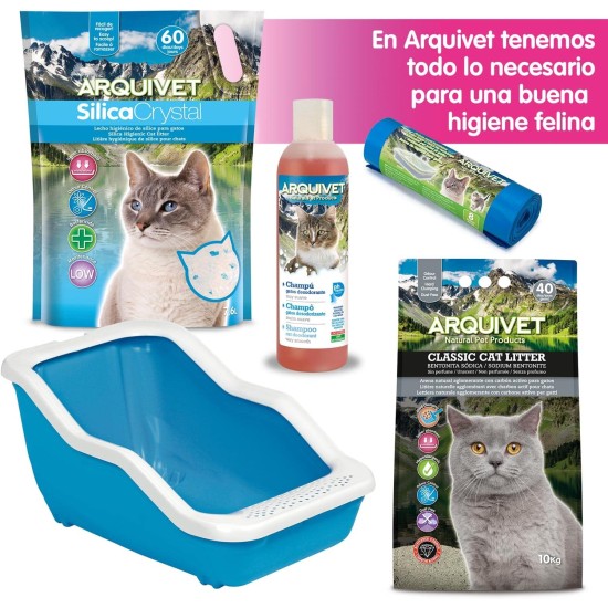 Natural Cat Litter Natürliches biologisch abbaubares Katzenbett, 4 Stück, 5 l Natural Cat Litter Natürliches biologisch abbaubares Katzenbett, 4 Stück, 5 l