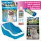 Natural Cat Litter Natürliches biologisch abbaubares Katzenbett, 4 Stück, 5 l Natural Cat Litter Natürliches biologisch abbaubares Katzenbett, 4 Stück, 5 l