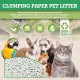 Recycled Paper Cat Litter, 6 Litre, Binding Agent and Absorbent Recycled Paper Cat Litter, 6 Litre, Binding Agent and Absorbent