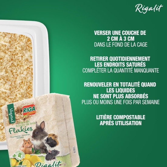Riga 2 x Lemon Scented Cat Litter Tray Small Animals 3.6kg Riga 2 x Lemon Scented Cat Litter Tray Small Animals 3.6kg