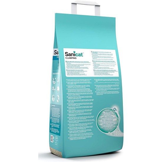 Sanicat Clumping Cat Litter 10 Litres Sanicat Clumping Cat Litter 10 Litres