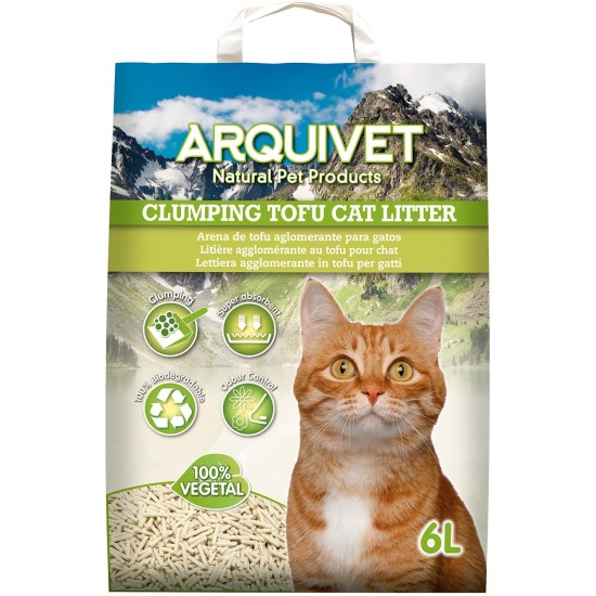 Tofu Cat Litter 18 L - Binding and Absorbent Tofu Cat Litter 18 L - Binding and Absorbent