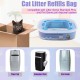 10 Pack Cat Litter Refill Bags, Cat Litter Refill Bags Compatible with Genie Bag Refill Cartridge, Cat Litter Refill Bag Fragrant, Compatible with Your Standard and Plus Genie Litter 10 Pack Cat Litter Refill Bags, Cat Litter Refill Bags Compatible with Genie Bag Refill Cartridge, Cat Litter Refill Bag Fragrant, Compatible with Your Standard and Plus Genie Litter
