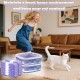 10 Pack Katzenstreu-Nachfüllbeutel, kompatibel mit Standard-, Ultra- und Extra-Großstreu-Nachfüllungen, Ultra-Geruchskontrolle, Violett 10 Pack Katzenstreu-Nachfüllbeutel, kompatibel mit Standard-, Ultra- und Extra-Großstreu-Nachfüllungen, Ultra-Geruchskontrolle, Violett
