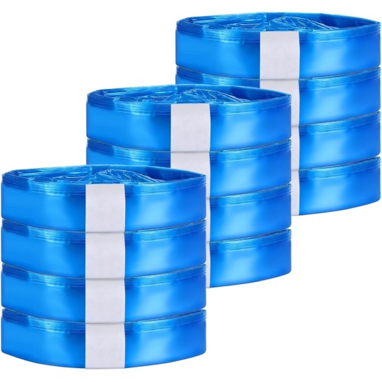 12 Pack Nappy Box Refill Box, High Quality Refill Bags, Nappy Bin Refill Film, Litter Loose Refill Cassette, Compatible with All Nappy Boxes and Cat Litter Trays, 4.5 m 12 Pack Nappy Box Refill Box, High Quality Refill Bags, Nappy Bin Refill Film, Litter Loose Refill Cassette, Compatible with All Nappy Boxes and Cat Litter Trays, 4.5 m