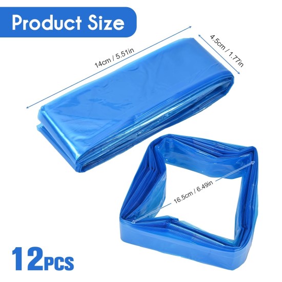 12 Pieces Nappy Bin Refill Film, Cat Litter Refill Film, Nappy Bucket Refill Box, Odor Resistant, Thickened Refill Film, Fits All Nappy Bins, Cat Litter Disposal Barrels, 15 Feet 12 Pieces Nappy Bin Refill Film, Cat Litter Refill Film, Nappy Bucket Refill Box, Odor Resistant, Thickened Refill Film, Fits All Nappy Bins, Cat Litter Disposal Barrels, 15 Feet