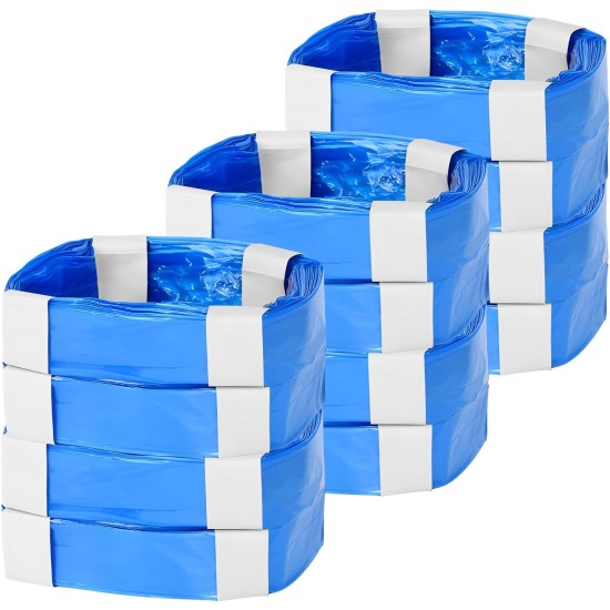 12 Pieces Nappy Bin Refill Film, Cat Litter Refill Film, Nappy Bucket Refill Box, Odor Resistant, Thickened Refill Film, Fits All Nappy Bins, Cat Litter Disposal Barrels, 15 Feet 12 Pieces Nappy Bin Refill Film, Cat Litter Refill Film, Nappy Bucket Refill Box, Odor Resistant, Thickened Refill Film, Fits All Nappy Bins, Cat Litter Disposal Barrels, 15 Feet