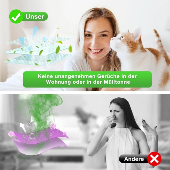 12 Stück Katzenstreu Nachfüllpackung, Nachfüllfolienringe Nachfüllbeutel kompatibel Nachfüllkasse für Litter Genie XL & LitterLocker Fashion & LitterLocker & LitterLocker II, Ohne Kartusche (Orange) 12 Stück Katzenstreu Nachfüllpackung, Nachfüllfolienringe Nachfüllbeutel kompatibel Nachfüllkasse für Litter Genie XL & LitterLocker Fashion & LitterLocker & LitterLocker II, Ohne Kartusche (Orange)