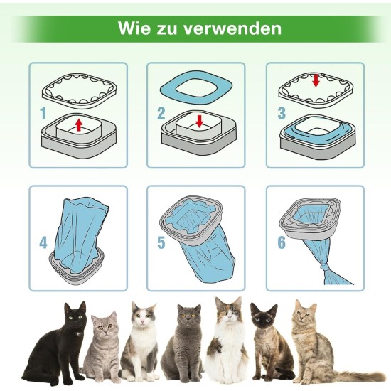 12 Stück Katzenstreu Nachfüllpackung, Nachfüllfolienringe Nachfüllbeutel kompatibel Nachfüllkasse für Litter Genie XL & LitterLocker Fashion & LitterLocker & LitterLocker II, Ohne Kartusche (Orange) 12 Stück Katzenstreu Nachfüllpackung, Nachfüllfolienringe Nachfüllbeutel kompatibel Nachfüllkasse für Litter Genie XL & LitterLocker Fashion & LitterLocker & LitterLocker II, Ohne Kartusche (Orange)