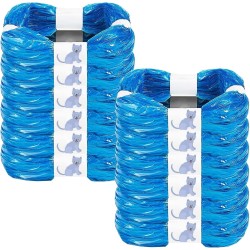 12 x Refill Cassette Refill Packs Refill Films Nappy Bin Compatible Refill Film for Cat Litter Disposal Bucket
