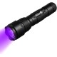 395-405nm UV LED Torch Super Power Black Light Zoomable Mini Tactical Torch, Ultraviolet Light with Adjustable Focus for Pet Urine Stains, 502UV 395-405nm UV LED Torch Super Power Black Light Zoomable Mini Tactical Torch, Ultraviolet Light with Adjustable Focus for Pet Urine Stains, 502UV