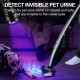 395-405nm UV LED Torch Super Power Black Light Zoomable Mini Tactical Torch, Ultraviolet Light with Adjustable Focus for Pet Urine Stains, 502UV 395-405nm UV LED Torch Super Power Black Light Zoomable Mini Tactical Torch, Ultraviolet Light with Adjustable Focus for Pet Urine Stains, 502UV