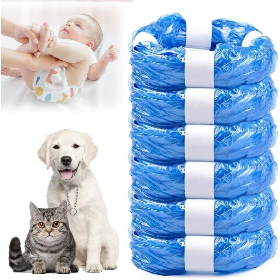 4.5 m Nappy Bin Refill Cassettes, Pack of 6 Litter Locker Refill Cassette, Refill Film Rings Refill Bag, Refill Film Nappy Bin, Compatible with Angelcare/Tommee Tippee (6) 4.5 m Nappy Bin Refill Cassettes, Pack of 6 Litter Locker Refill Cassette, Refill Film Rings Refill Bag, Refill Film Nappy Bin, Compatible with Angelcare/Tommee Tippee (6)